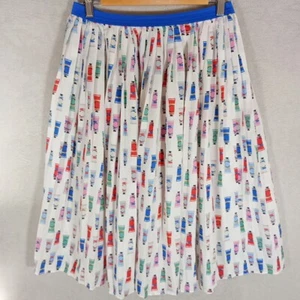 Cath Kidston Rock Damen Plissee Röhren/Künstler/Lehrer Plissee M 10/12 - Bild 1 von 15