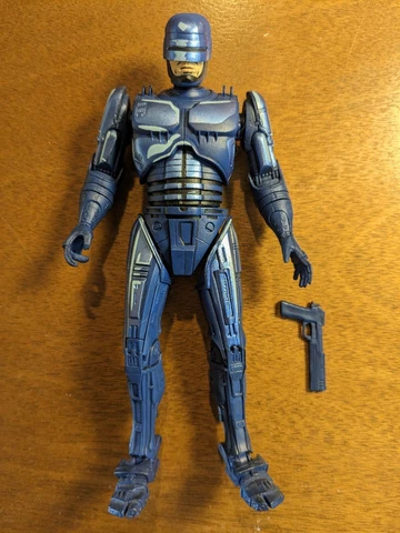 NECA 2013 Robocop Action Figure NES 8-Bit Nintendo Loose Cover