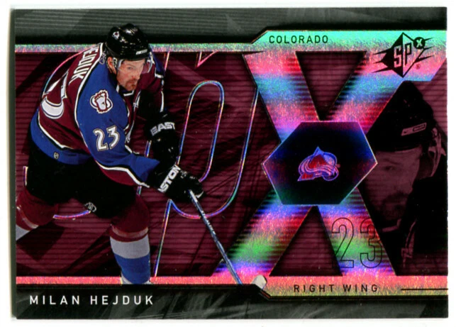 2007-08 SPx Milan Hejduk Card #24 Colorado Avalanche - Image 1 of 1