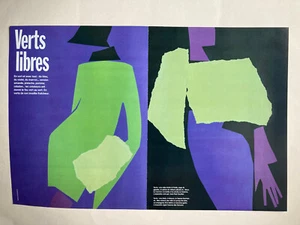 Mats Gustafson illustration 1989 dessins Couture mode Gustavson Femme Collage - Picture 1 of 3