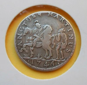 Lucca San Martino da 15 1746 moneta rara - Picture 1 of 2