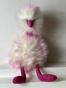 Jellycat London Peluche 14"" Raspberry Ripple Rosa Uccellino In pensione Animale di Piena - Foto 1 di 13