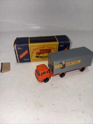 Шины Lesney Matchbox M2-B2 Bedford York Freightmaster Davies как новые и в оригинальной коробке - Изображение 1 из 4