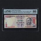 2016 India Reserve Bank 1000 Rupees Pick#107f Pmg 66 Epq Gem Unc