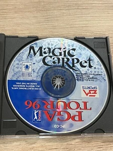 Magic Carpet & PGA Tour Golf for PC CD-ROM - Bullfrog, 1994 / EA Sports, 1995 - Picture 1 of 2