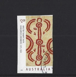 AUSTRALIA 2020 ART OF THE DESERT SELLO AUTOADHESIVO FINO USADO - Imagen 1 de 1