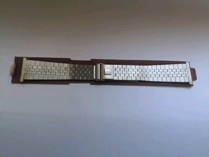 Vintage NOS JB Champion Flat Link Stainless Steel Adjustable Watch Bracelet 7/8" - Picture 1 of 7