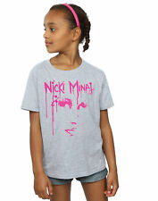 Nicki Minaj niñas Face Drip Camiseta 12-13 Anos Gris Sport