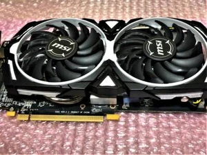 MSI RADEON RX570 ARMOR 8G Second-hand goods RX570 8GB 8gb - Picture 1 of 7