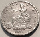 1877 S Trade Silver Dollar Higher Grade Details Better Type T$1 Coin