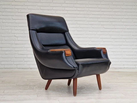 1970s, Danish design by Henry Walter Klein for Bramin Møbler, armchair Cover