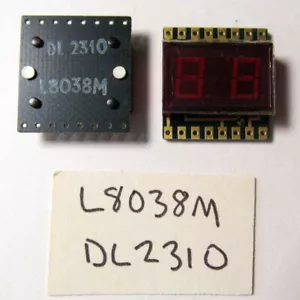 L8038M DL2310 2-Digit 7-segment RED LED Display - Set of 2 - Picture 1 of 1