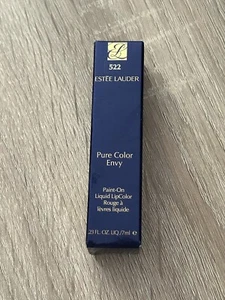 Estee Lauder Pure Color Envy Pure-On Liquid Matte 522 Red Noir -7ml - Picture 1 of 1