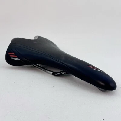 Sillín de asiento Bontrager R Inform vintage carrera hueco rieles cromo cortados A44 Foto 1 de 4