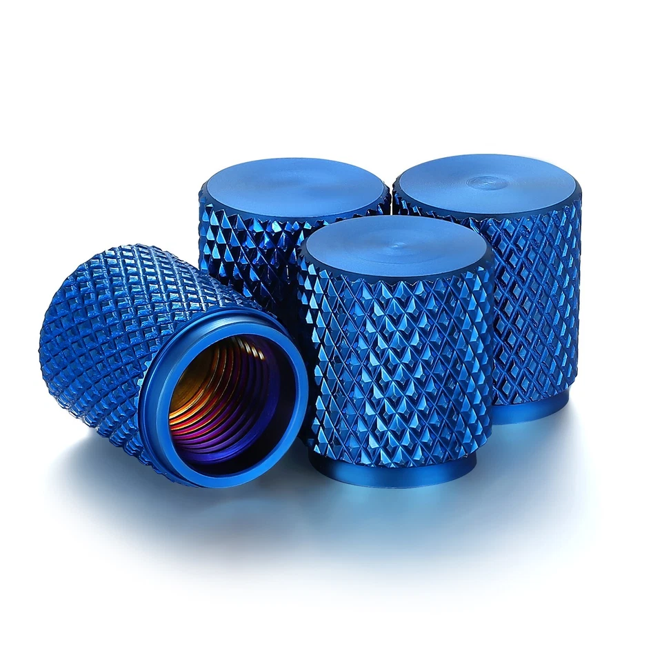 ‎STEEL HAWK Tapas de válvula de aire mecanizadas CNC de precisión grabadas personalizadas, 4 paquetes 7855 Foto 1 de 1