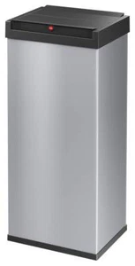 Hailo Abfalleimer Big-Box Swing XL 50L Silber Mülleimer Küche Büro Müllbehälter - Bild 1 von 9