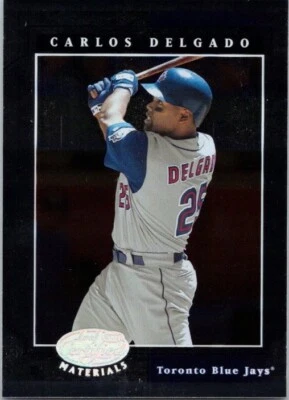 2001 Leaf Certified Materials Base #31 Carlos Delgado - Image 1 of 2