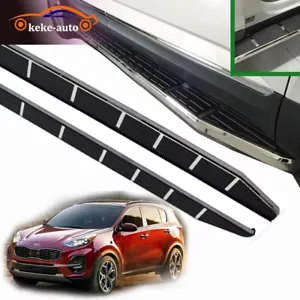 Tablas de correr peldaños laterales pedales barra Nerf aptos para KIA Sportage 2016-2021 - Imagen 1 de 4