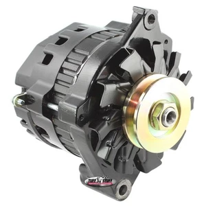 Tuff Stuff 7937B GM Mini Racer Alternator, 1 Wire/OEM Hookup, Blk - Picture 1 of 5