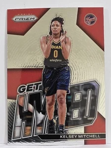 2023 Panini Prizm WNBA #10 Kelsey Mitchell Get Hyped - Picture 1 of 2