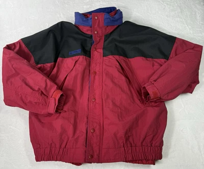 Vintage Columbia Sportswear 3-in-1 Jacket Large Ski Interchange Colorblock 90's - Image 1 of 4