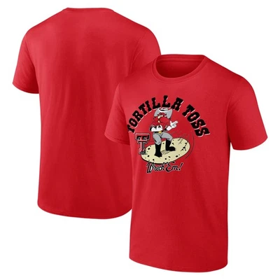 Men's Red Texas Tech Red Raiders Tortilla Toss T-Shirt - Image 1 of 3