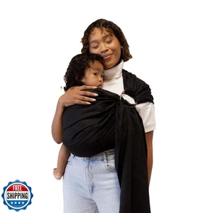 WildBird - Ring Sling Baby Carrier - Newborn to Up to 35 lbs - for Moms, Dads - Picture 1 of 5
