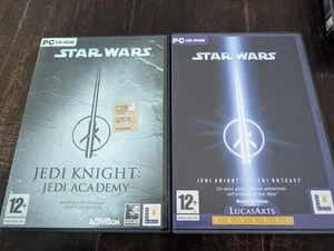 Videogame PC STAR WARS JEDI KNIGHT I E II - Outcast / Academy - Foto 1 di 1