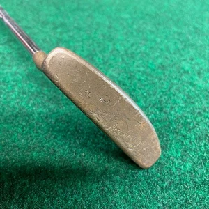 Acushnet Bulls Eye Brass LFL 4-0 John Reuter Jr steel shaft GP Pro Only RH - Picture 1 of 11