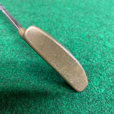 Acushnet Bulls Eye Brass LFL 4-0 John Reuter Jr steel shaft GP Pro Only RH - Image 1 of 4