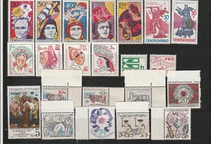 TCHECOSLOVAQUIE LOT TIMBRES NEUFS ETAT EXCELLENT - Foto 1 di 1