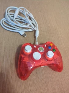 PDP Rock Candy (037-010) Red Wired Xbox 360 Controller Pad Tested & Working - Picture 1 of 6