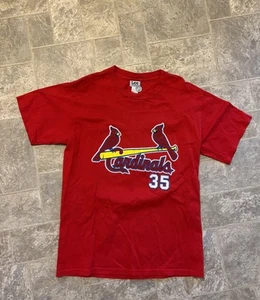 Vintage Y2K 2003 Matt Morris Shirt Lee Sport Medium St. Louis Cardinals #35 - Picture 1 of 6
