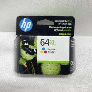 Cartucho de tinta original HP 64XL tricolor de alto rendimiento impresora OEM triple caducidad: 02/2026 - Imagen 1 de 8