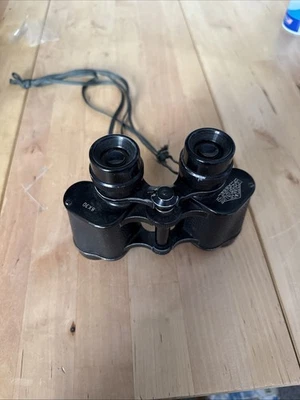 Vintage Hertel & Reuss Optik 8x30 Binoculars Kassel Germany - Image 1 of 4