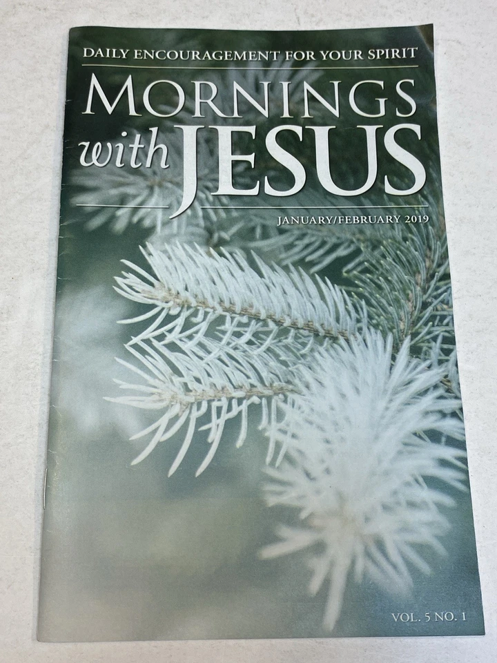 Mornings with Jesus Magazine January Feb 2019 Daily Encouragement for Your Soul Foto 1 de 1