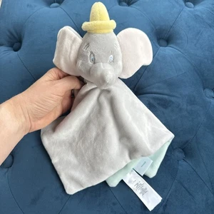 Disney Baby Dumbo Elephant Comforter Blanket Grey Primark soft toy blankie - Picture 1 of 13