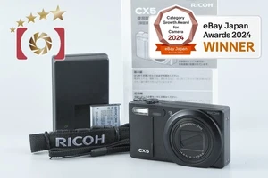 "Shutter count 397" Ricoh CX5 Black 10.0 MP Digital Camera [Near Mint] - Picture 1 of 12