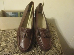 SAS SOFTIE Damen-Slipper Loafer aus Leder mit Quaste und bequemer Sohle 10 N - Bild 1 von 4