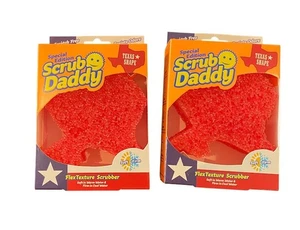 Scrub Daddy TEXAS SHAPE Scrubber Flex Texture Special Edition Red Lone Star Gift - Picture 1 of 6