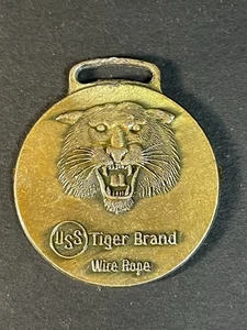 Reloj Publicitario Vintage Llavero Marca Tiger-Cuerda Alambre-USS - Imagen 1 de 9