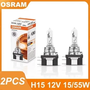 H15 OSRAM Super Bright Halogen Headlight Bulbs (2 Pack) - Picture 1 of 7
