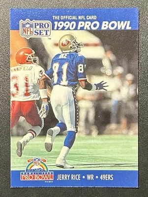 Juego profesional 1990 - Pro Bowl Jerry Rice #411 Foto 1 de 2