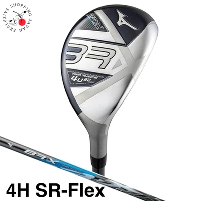 Mizuno BR-X Mens Hybrid Utility 4H SR-Flex Original Graphite Shaft Japan Model - Image 1 of 4