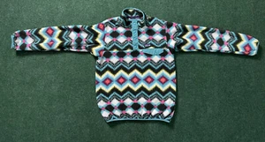 Patagonia Synchilla Aztec Fleece Snap Pullover Sweater Jacket Girls XL STY65545 - Picture 1 of 8