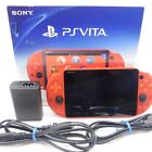 Sony Ps Vita Pch-2000 Metallic Red Wi-Fi Console Used Only Once For Testing