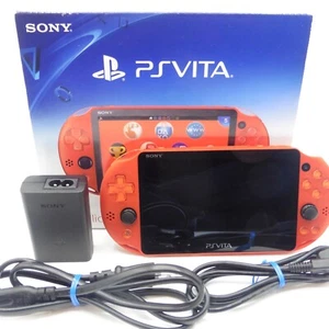 SONY PS VITA PCH-2000 Metallic Red Wi-Fi Console Used Only Once For Testing - Picture 1 of 12