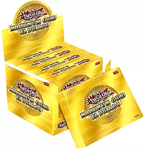 Yu-Gi-Oh! Maximum Gold El Dorado Display Sealed 5 Boxes 1st Edition English - Picture 1 of 1