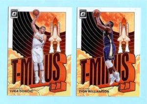 2021-22 PANINI DONRUSS OPTIC T-MINUS 1-2-3 LUKA DONCIC / ZION WILLIAMSON - Foto 1 di 1