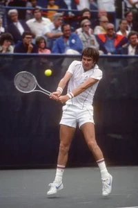 Foto 4x6 tenis Jimmy Connors de Estados Unidos 1981 - Imagen 1 de 1